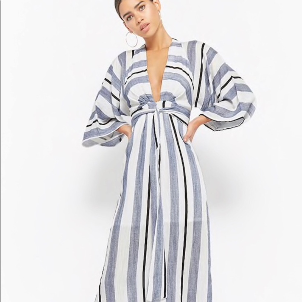 Leslie Striped Maxi Dress
